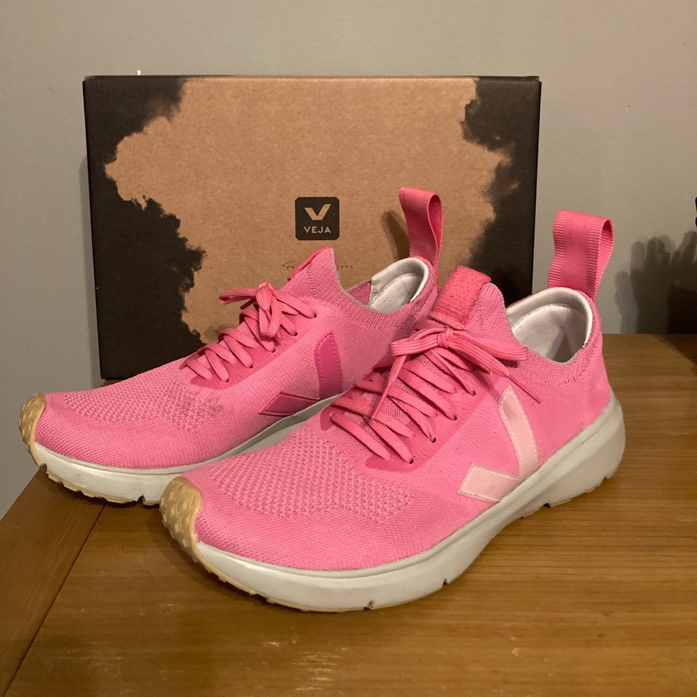 Rick Owens Veja Pink sneakers size 11